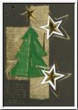 Faltkarte Weihnachten (zickzack)